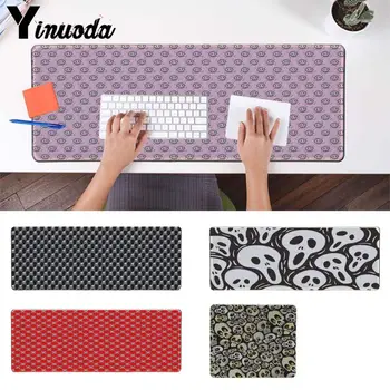 

Yinuoda funny cute skull and bones pattern Rubber Mouse Durable Desktop Mousepad game gaming Mousepad For PC Laptop Notebook