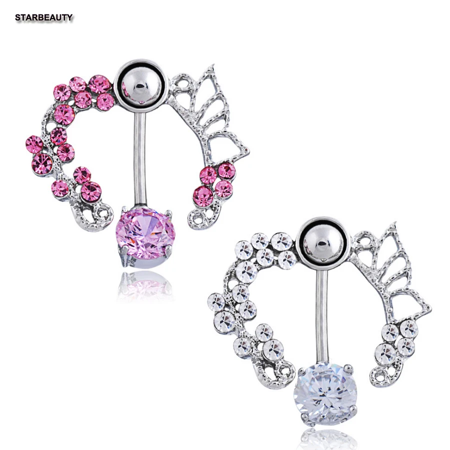 Personal Design Nipple Piercing Mamilo, Crystal Nipple Rings Summer