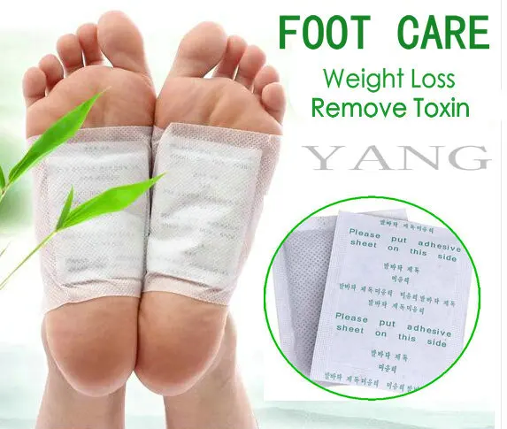 

40pcs=(20pcs Patches+20pcs Adhesives) Kinoki Detox Foot Patches Pads Body Toxins Feet Slimming Cleansing HerbalAdhesive Hot