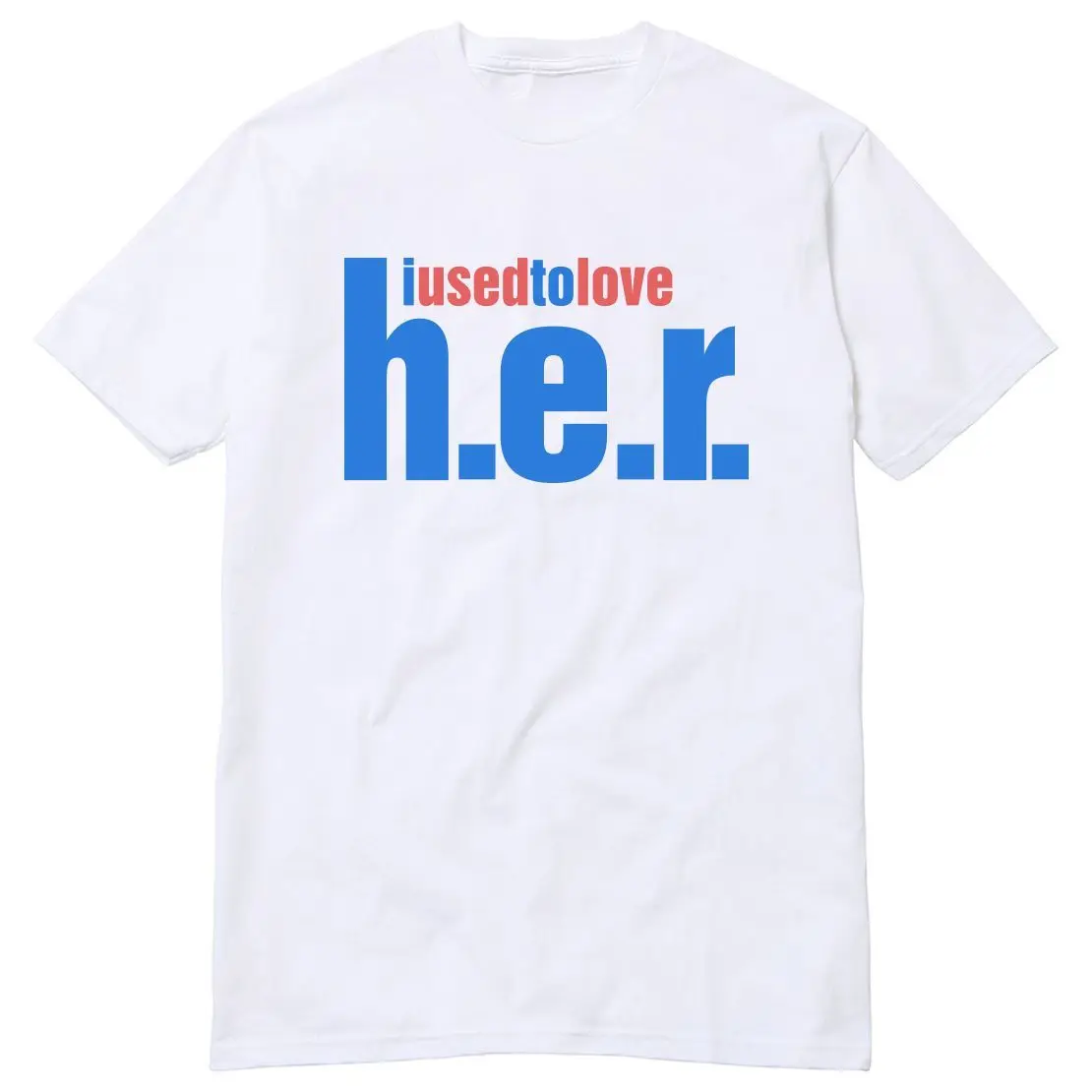 

Mens t shirts I Used to Love H.E.R. Common T-Shirt Tribe Called Quest Wu-tang Kanye West Cotton O NECK short sleeved t-shirt