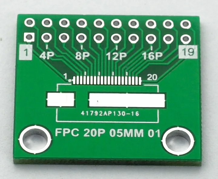 

FPC FFC turn DIP 0.5mm adapter plate compatible 20p 18p 16p 14p 12p