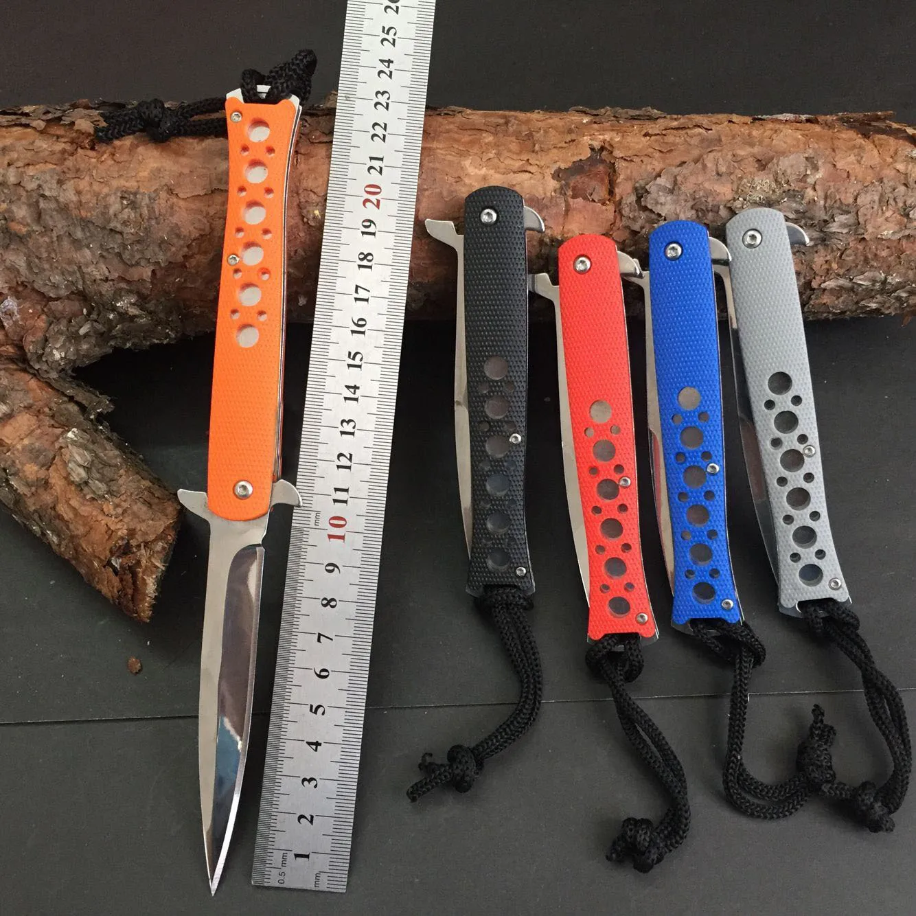 

2019 New Strong Hardness Hunting knife Foldable outdoor Knives Metalworking Tactical folding pocket knife Stainless steel