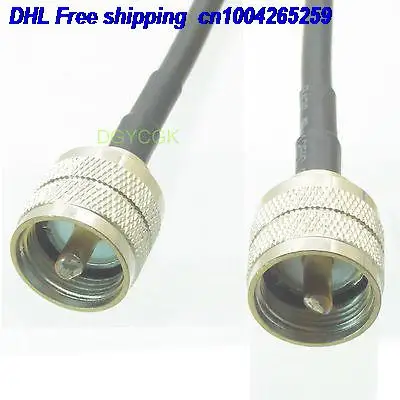 EMS/ DHL 50pcs PL259 UHF male plug to RG58 Jumper pigtail 20&quot cable 22j | Инструменты