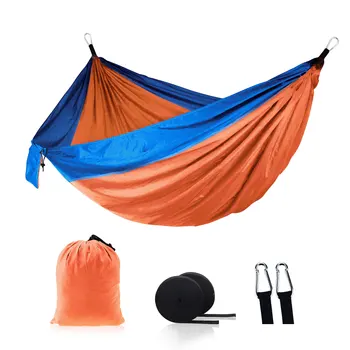 

High Quality Portable lightweight Outdoor nylon parachute camping hammock