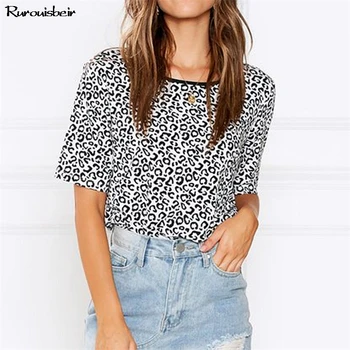 

Plus Size Women T-shirts New Summer 2019 Casual Short Sleeve T shirt Printed Tops Tee Harajuku Female T shirt