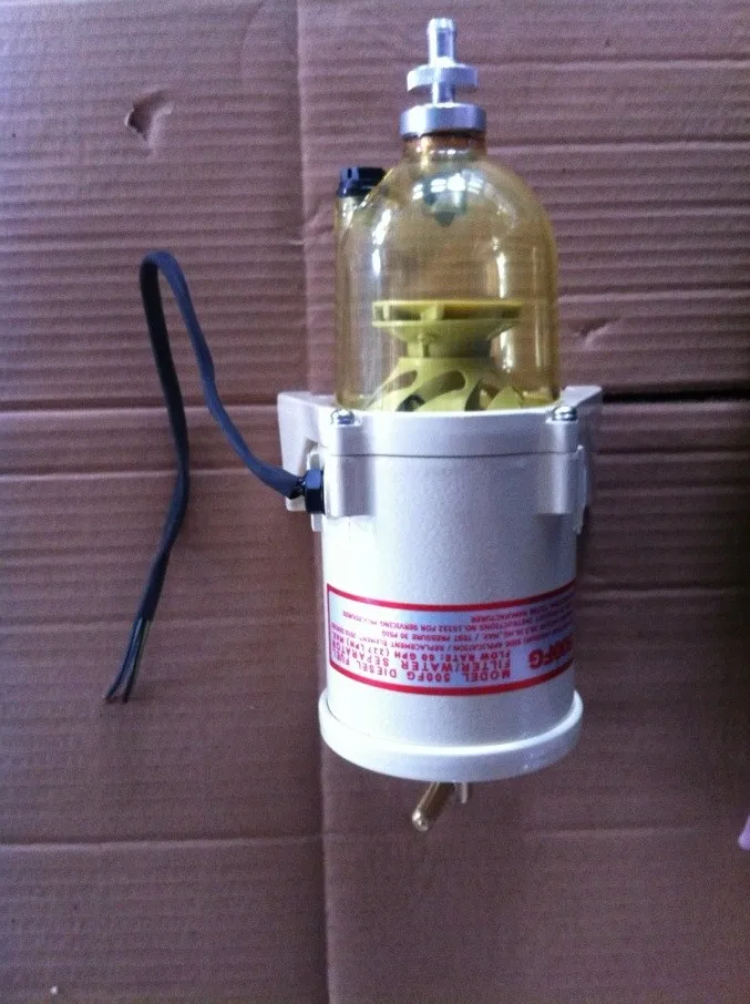 

Heating Fuel filter water separator plastic No original Racor Turbine 500FH/H diesel engine Replacement 2010PM
