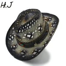 Для женщин летние Соломенные Ковбойские шляпа с Roll Up широкими полями кисточкой сомбреро Hombre шляпа леди топи Pria пляжные Защита от солнца шляпа Размеры 56-58