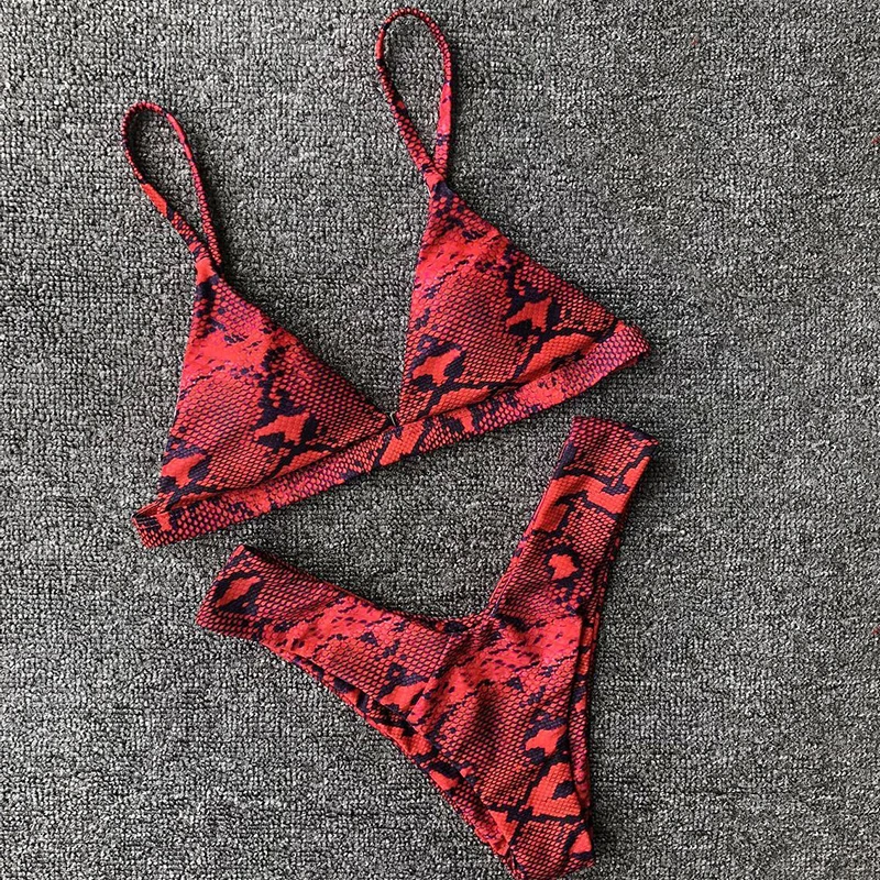 

Summer Bikini set Surfing Swimsuit Two-piece Padded Bathing suit Beachwear Womens Ladies Printed Sexy Fashion 2019