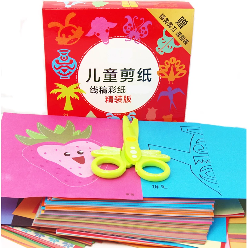 

Abbyfrank 96pcs Craft Paper Kid Toy DIY Origami Paper Flower Animal Art Sticker School Student Crafts Learning Toys For Children