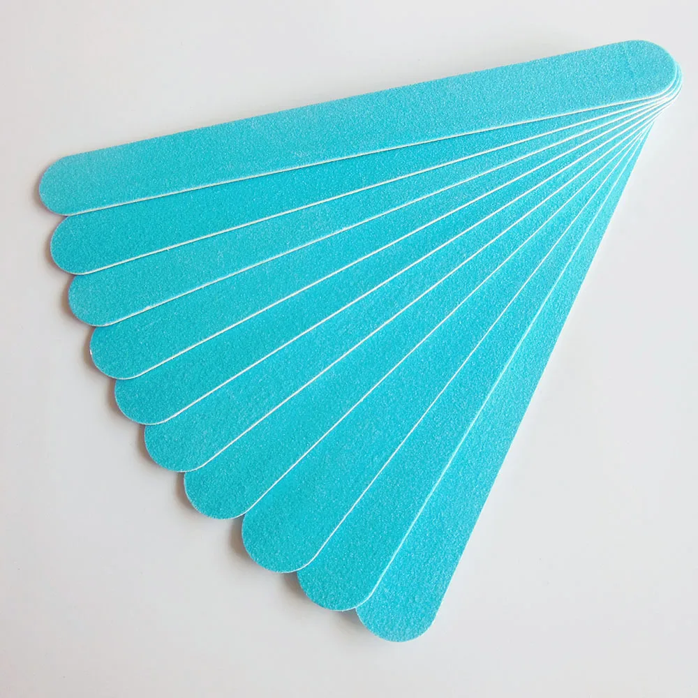 10 pcs random colour wood nail file nail boards nail beauty tool manicure tool wooden emery