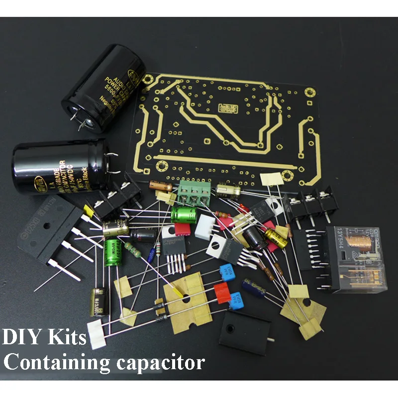 Цифровой усилитель аудио Плата LM1875 Amp 35V 6800 мкФ конденсатор в комплекте с низким