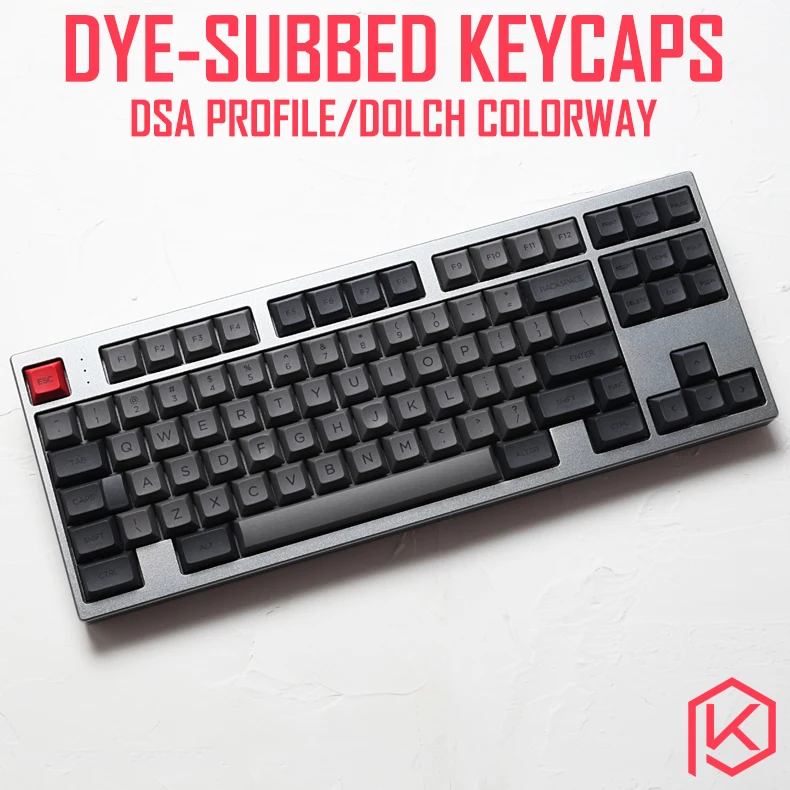 Dsa dolch colorway dsa профиль краситель Sub Keycap набор PBT пластик для клавиатуры gh60 xd60 xd84 cospad tada68 rs96 zz96 87 104 660