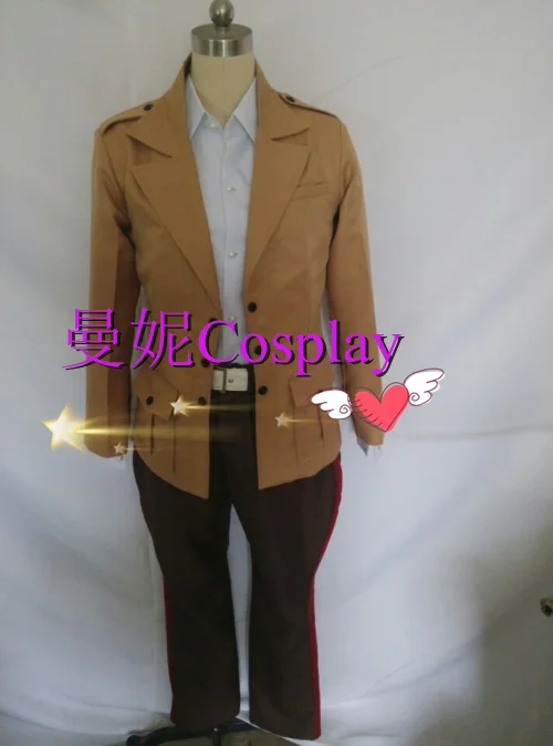 

Axis Powers Hetalia APH Portugal Anime Custom Made Army Uniform Cosplay Costume