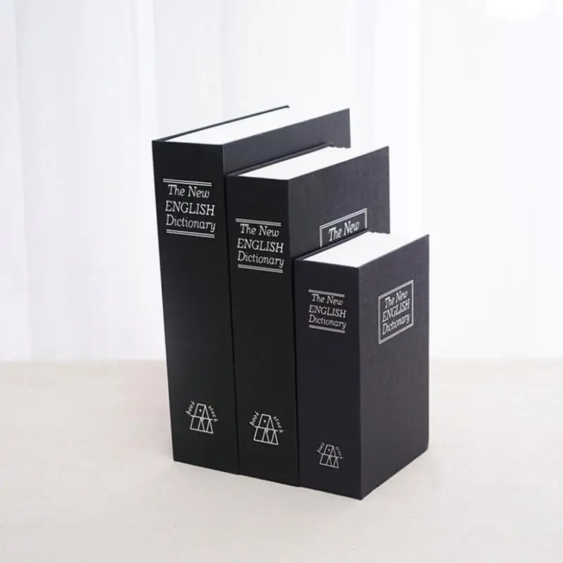 Dictionary Safe Box Secret Book Money Hidden Security Safe Lock Cash Money Coin Storage Jewellery Password Locker For Kid Gift