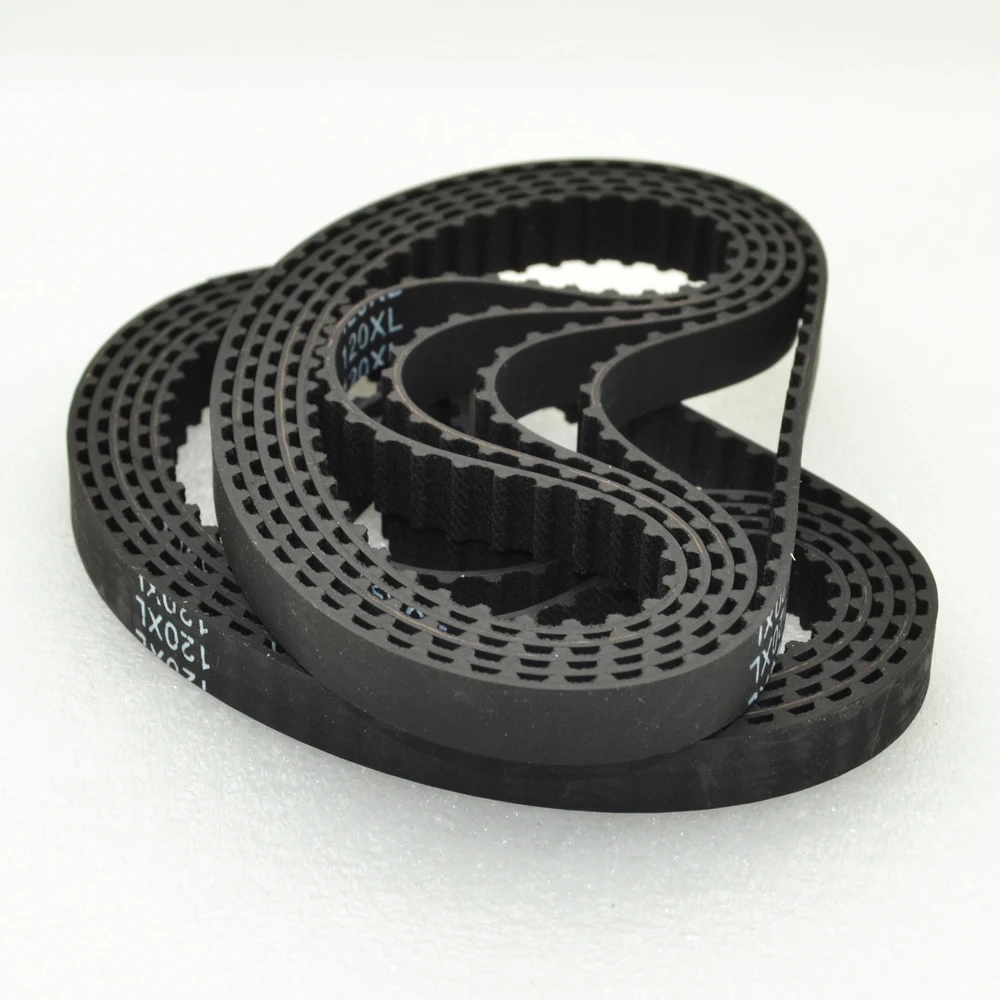 10pcs 120XL 60 Teeth 10mm Width Rubber Timing Belt Cogged Rubber Geared
