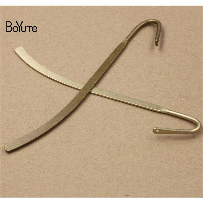 

BoYuTe 10 Pcs 144MM Big Vintage Hair Stick Bookmark Wholesale Brass Material DIY Jewelry Hair Sticks