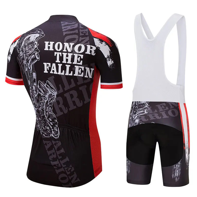 Crossrider, летняя одежда для велоспорта Honor the Fallen, США, мужские майки для велоспорта, MTB, короткий комбинезон, комплекты, Ropa Ciclismo, одежда для велоспорта