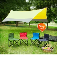 Outdoor leisure folding chairs camping portable armchairs fishing chair picnic barbecue sketching chairs train stool wholesale naturehike portable fishing chair foldable 2 colors steel folding hiking picnic barbecue beach vocation camping chairs