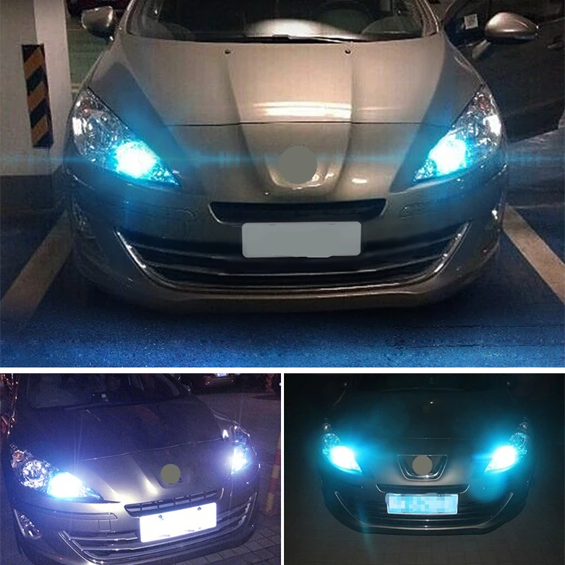 Shinman 2 шт. DRL светодиодная лампа для Peugeot 308 408 RCZ Противотуманные фары светильник 4014