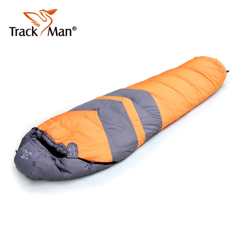 TrackMan Одиночный Спальный Мешок Водозащитного Материала Тёплый Портативный и
