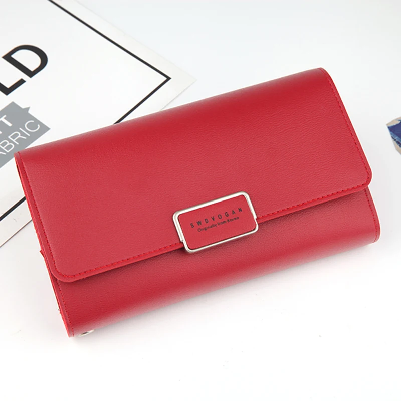 

women's Wallet Women purse portefeuille femme Fashion Long Wallet Female Long Design Purse Women Coin Purses Ladies Clutch