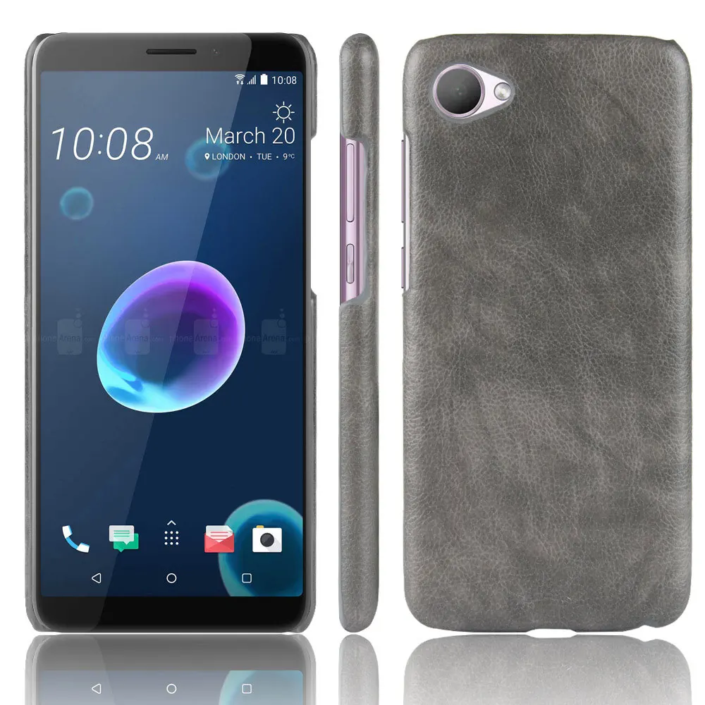 

subin For HTC D12 Desire 12 case cover back cover vintage PU leather men business shockproof case coque for HTC Desire D12 case