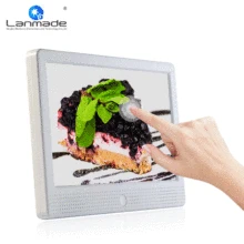 10,1 дюймов пластиковое оборудование 1080 p декодирование сенсорной зоны видео рекламные продукты