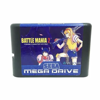 

Top quality 16 bit Sega MD game Cartridge for Megadrive Genesis system --- Battle Mania 2
