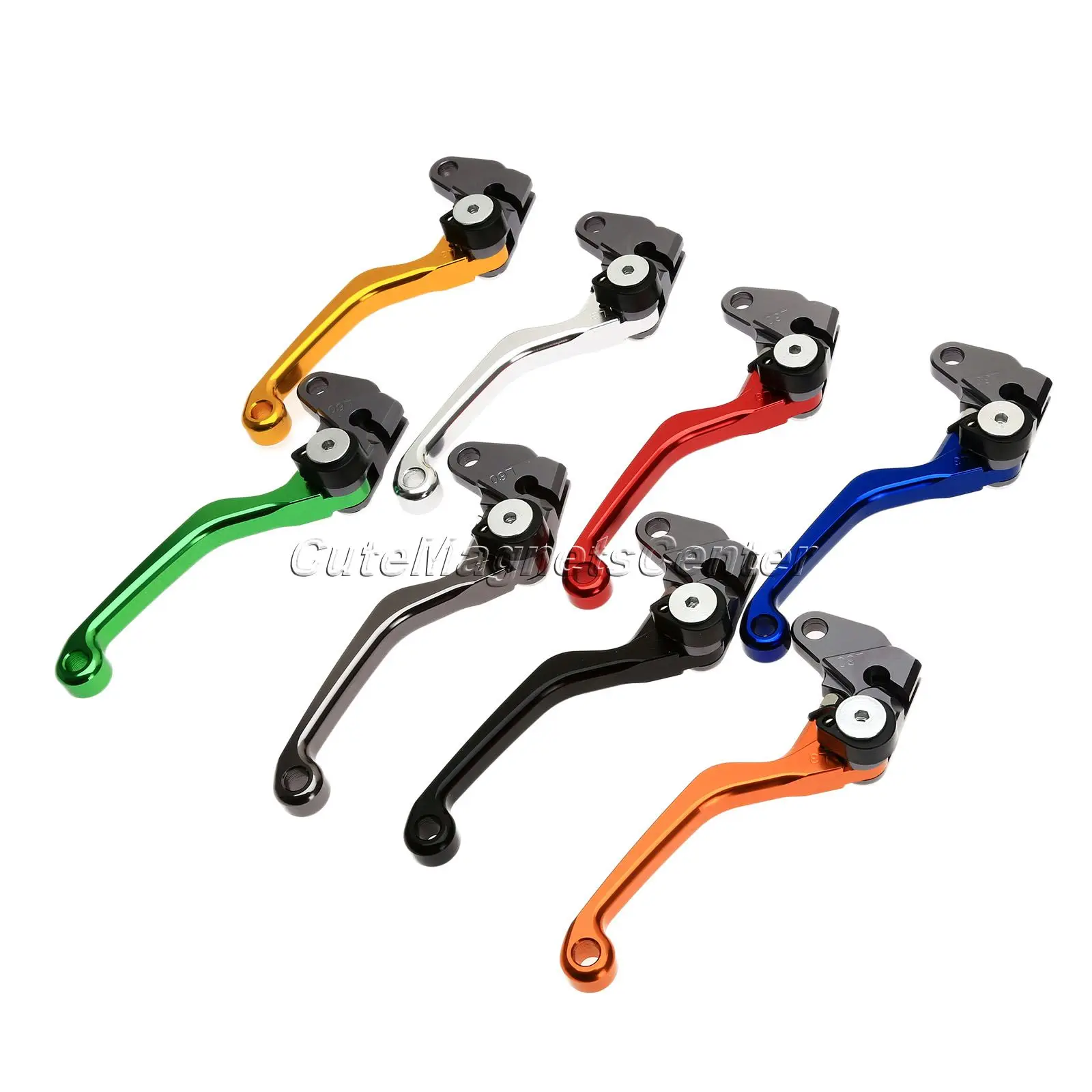 

1Pair CNC Motorcycle Levers Universal Fit R65M/L66M Cross Motorbike Brakes Clutch Lever Yamaha YZ125/250 YZ250F YZ426/450F 09-16