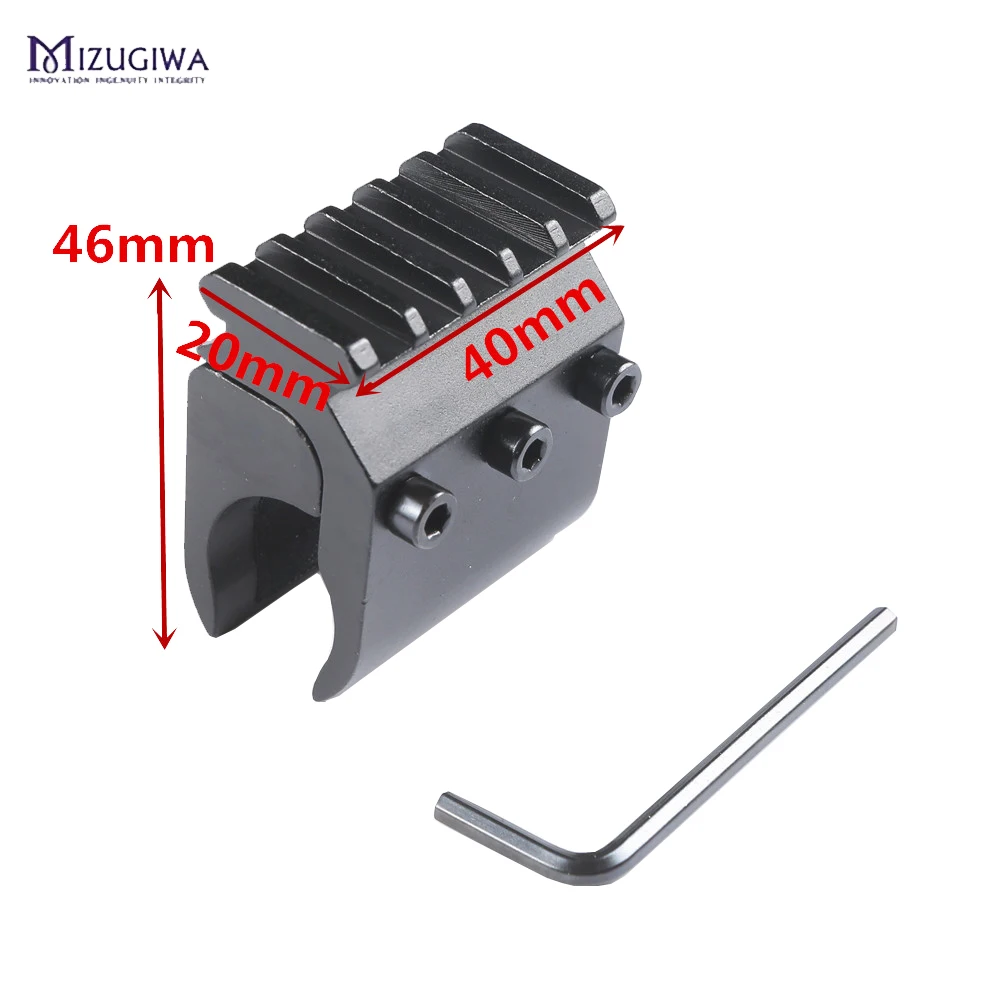 

Tactical Hunting Rifle Gun Scope Mount Converter 20mm Laser Sight Base Flashlight Mount Weave Picatinny Rail Mount Base Adapter
