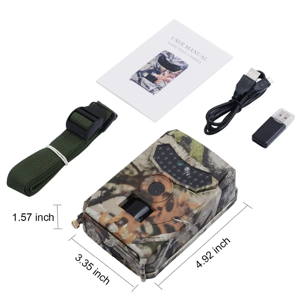HD Trail Hunting Camera Photo-traps Wildcamera Infrared 940NM LEDs Night Vision Waterproof IP56 Game Scouting Wildlife Cameras (9)