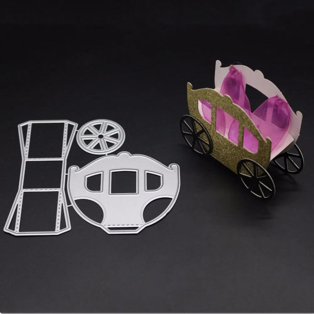 

metal cutting dies cut die mold 3D Box Baby Cradle decoration Scrapbook paper craft knife mould blade punch stencils dies