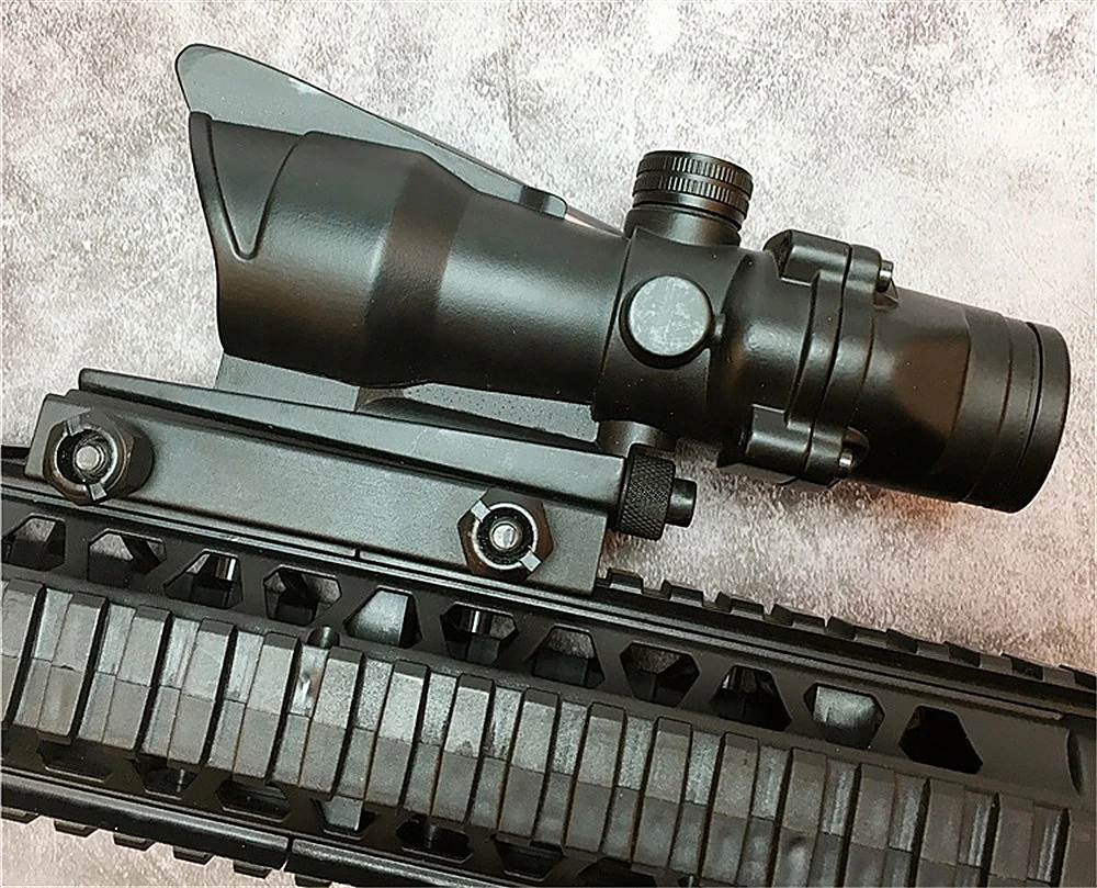 Trijicon T-eagle ACOG 1x32 оптические винтовки прицелы пятнистость красная точка M416 сетка с 20 мм креплениями прицел охотничья Оптика прицел