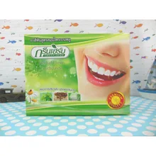 2 PCS Thailand herbal dentifrice whitening tooth powder to kill bacteria yellowed teeth become white toothpaste whitening Z3