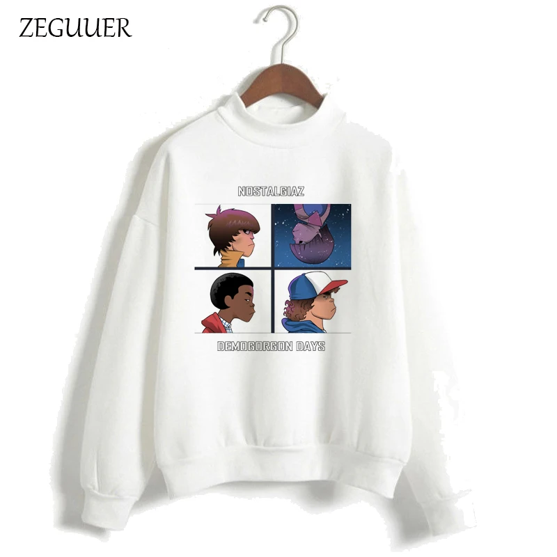 

Stranger Things Demogorgon Days Hoodies Harajuku Pink Sweatshirt Clothes Cartoon Streetwear Fashion Hipster Women Hoodies