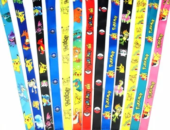 

Wholesale 500pcs Mixed Cartoon Pikachu Neck Straps Lanyards Mobile Phone,ID Card,Key Condole belt Mixed