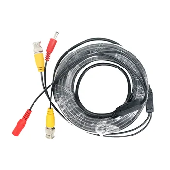 

BNC DC Plug Cable 5M/10M/15M/20M/30M/40M/50M CCTV Video Output Cable for AHD TVI CVI Analog System DVR Kit Accessories