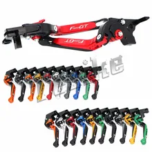 CNC тормозные рычаги сцепления мотоцикла для BMW F800GT F800 GT F 800GT 2013- складной выдвижной логотип(F800GT