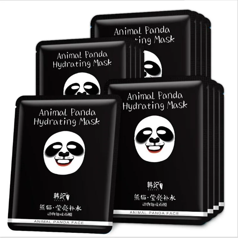 

HANKEY Animal Silk Mask Skin Tiger/sheep/Dog/Panda Care Acne Treatment Whitening Moisturizing Control Oil Cute Animal Face Mask