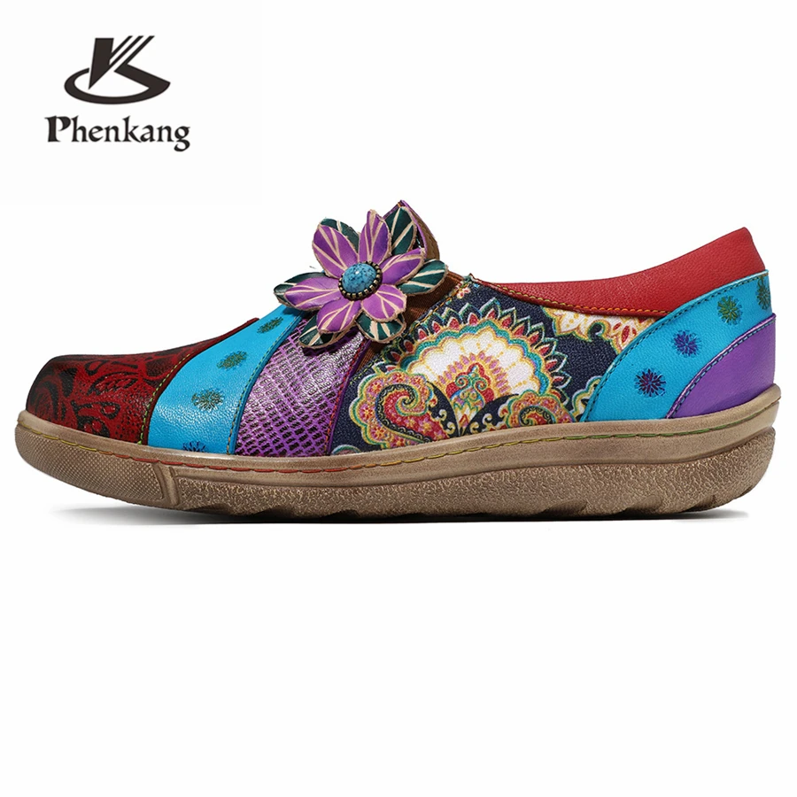 Blue Deporte Genuino Las Verano De 2019 Mujer Mujeres Zapatos Oxford Primavera Planos Casuales Cuero Para Vintage Zapatillas xA0F4aASw
