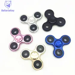 Блесны Непоседа игрушки Brushed Покрытие алюминиевого сплава EDC руки Spinner Для аутизма и время вращения Длинные анти-стресс игрушки