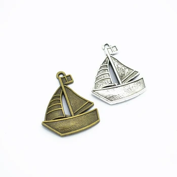

35pcs Boat Sail Charms DIY Jewelry Making Pendant Fit Bracelets Necklaces Earrings Handmade Crafts