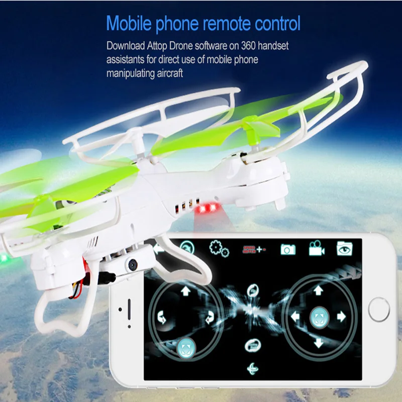 

RC Drone YD-212 2.4G 4CH Drone With Camera Real Time Transmission Phone Control RC Quadcopter Headless Mode Rc Dron Kid Rc Toys