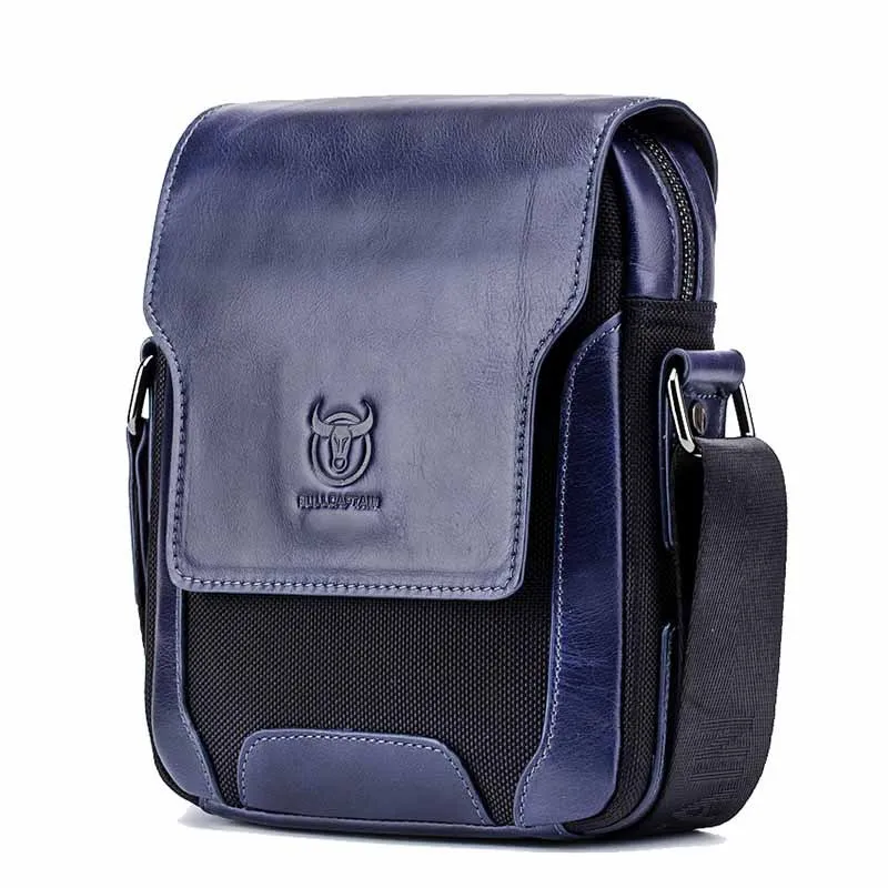 

2019 New Spring and Summer Genuine Leather Bag Very Handsome Shoulder Crossbody Bag Casual Fashion Brand Men Messenger Bags