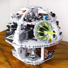 Hot 05035 3803pcs Star series Death Building Star Block Bricks Toys Kits Compatible with 10188 Child Gift wars
