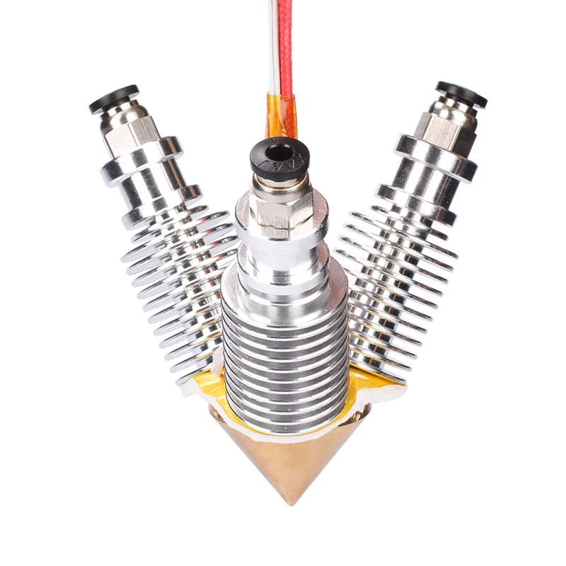 Алмазный 3D принтер экструдер Reprap Hotend V6 heatsink 3 в 1 многоразовый I3 набор для 75/0 4 мм|3d