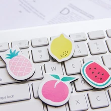 1 шт. Новая креативная мультяшная Закладка-магнит, папка для книг, корейские милые животные, магнитная мини-закладка, лента для офиса и школы