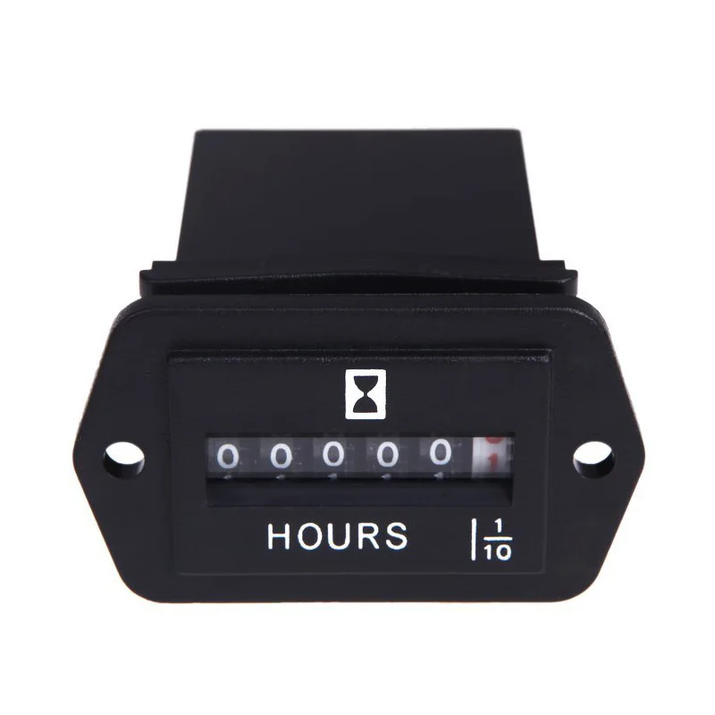 KSOL DC 6V 50V Hour Meter Hourmeter Gauge for Boat Car Truck Engine