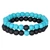2pcs/set Couples Natural Stone Beaded Bracelet for Men Women 5