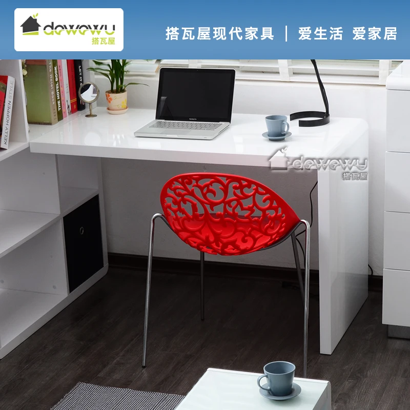 Tile Take Ikea Stylish Simplicity White Paint Desk Study A